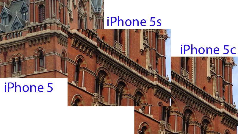 iPhone 5, iPhoen 5s and iPhone 5c photos compared Comparing zoomed in iPhone photos